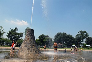 近藤沼公園内ジャブジャブ池